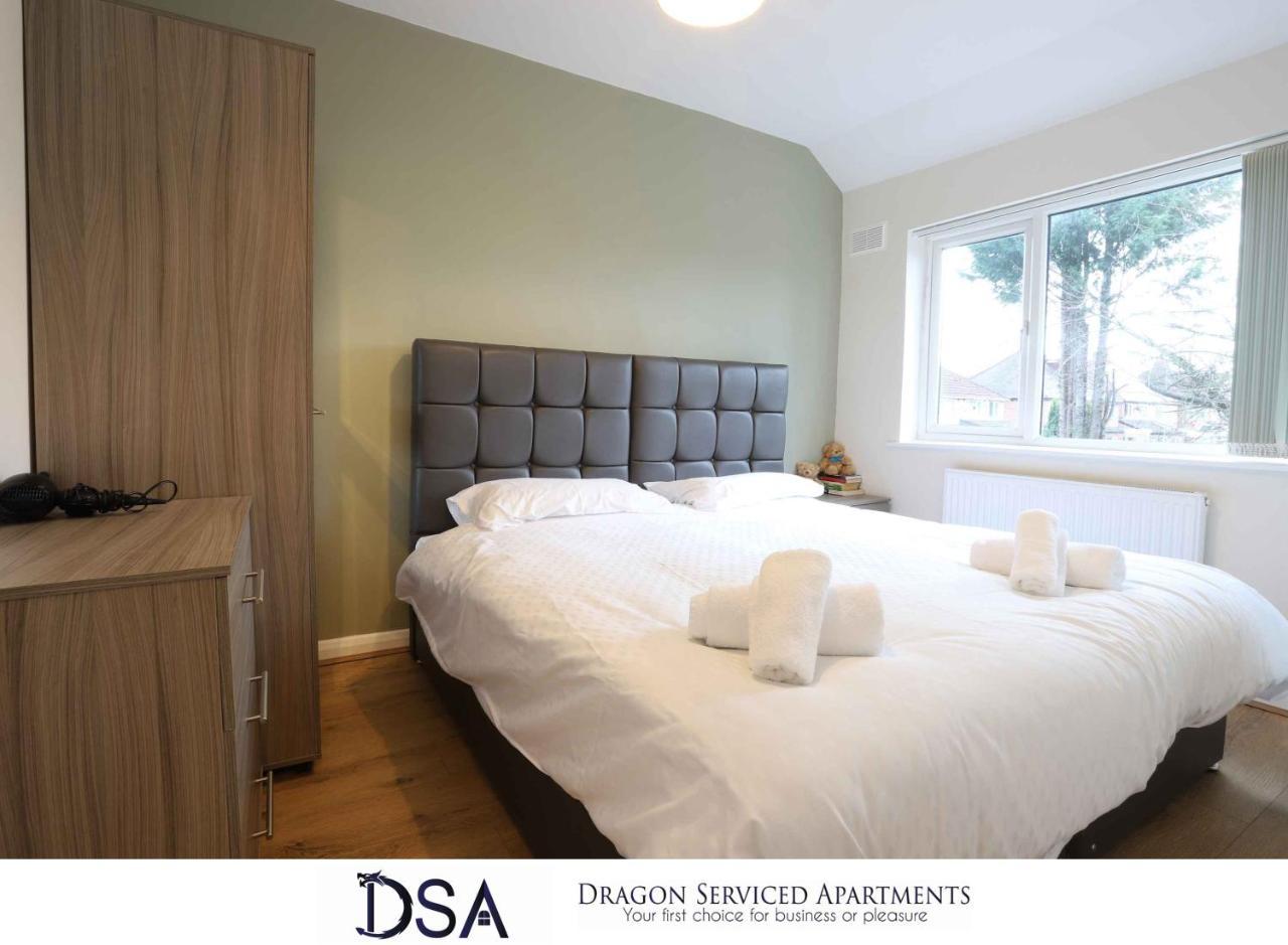 Solihull/Nec/Airport 3 Bedroom Semi-Detached House Birmingam Exterior foto